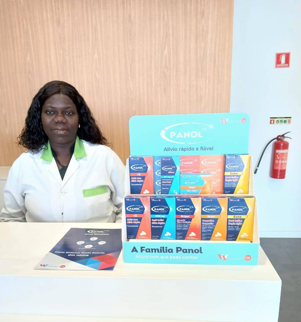 Panol standee+LBL distribution in Pharmacy